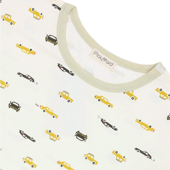 Yellow & Black Cars Modal Short Sleeve PJ