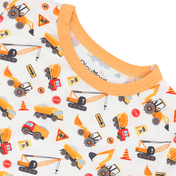 Excavators Tencel Long Sleeve PJs