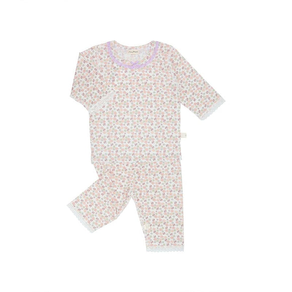 Lilac Blooms 3/4 Sleeve Lyocell PJs