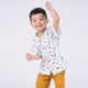 Aloha Shirt - Sailboat & Anchor (White)