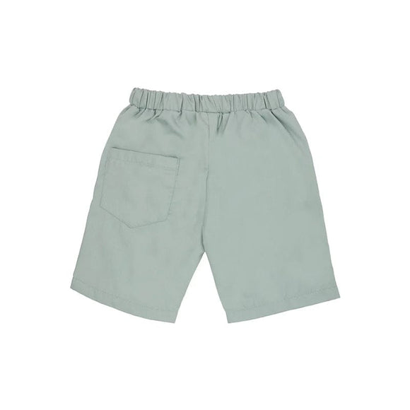 Bruno Pull Up Cotton Shorts (Mint Green)