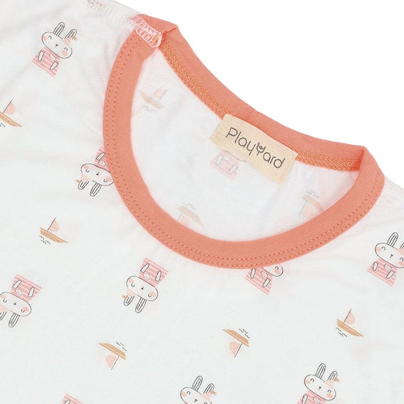 Bunny & Sailboat Long Sleeve PJs
