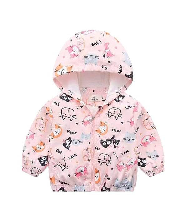 Cat Meow Love Jacket (Pink)