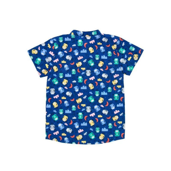 Mandarin Collar Shirt - Colourful Sheeps