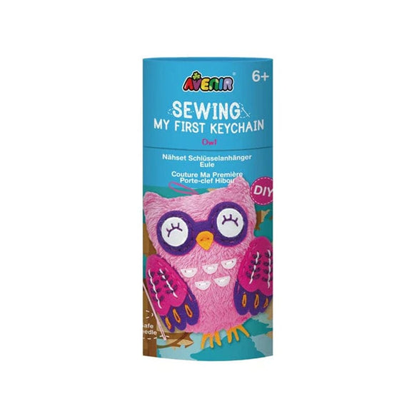 DIY Sewing Keychain (Owl)