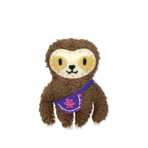 DIY Sewing Keychain (Sloth)