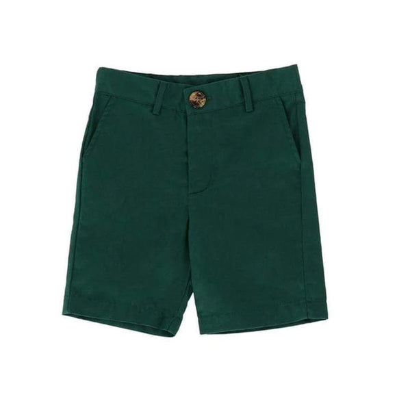 George Cotton Bermudas (Emerald Green)