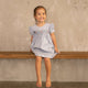 Ethel Classic Pinstripe Baby Smocked Dress