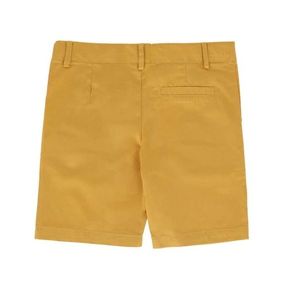George Cotton Bermudas (Mustard)