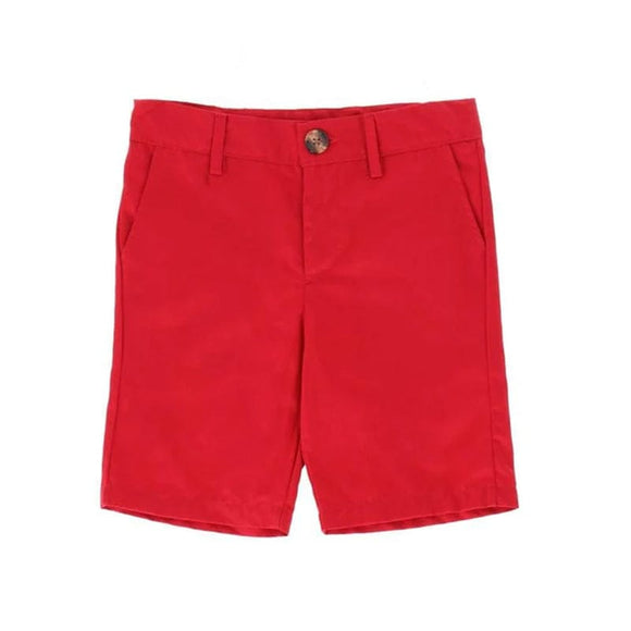 George Cotton Bermudas (Red)