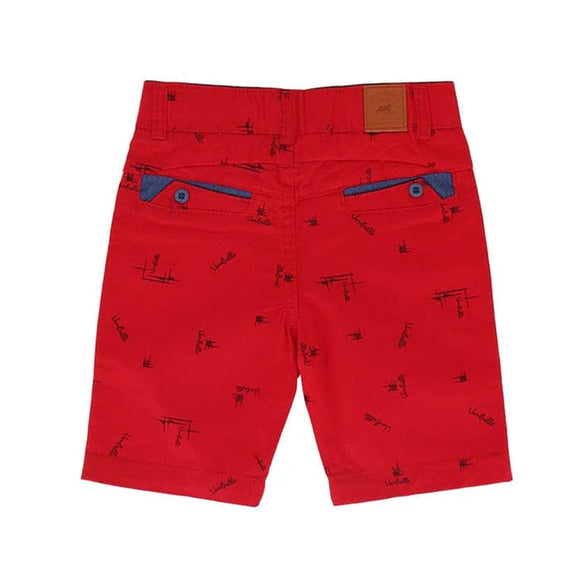 Harris Bermudas (Red)