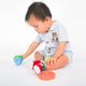 Little Bear & Co Checked Baby Boy Cotton Onesie
