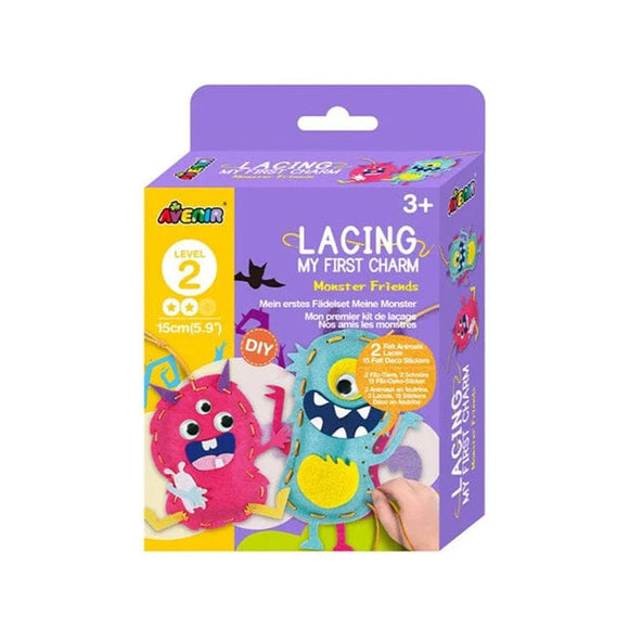 Lacing My First Charm (Monster Friends)