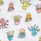 Octopus & Jellyfish  Bamboo Cotton Sleeveless Onesie