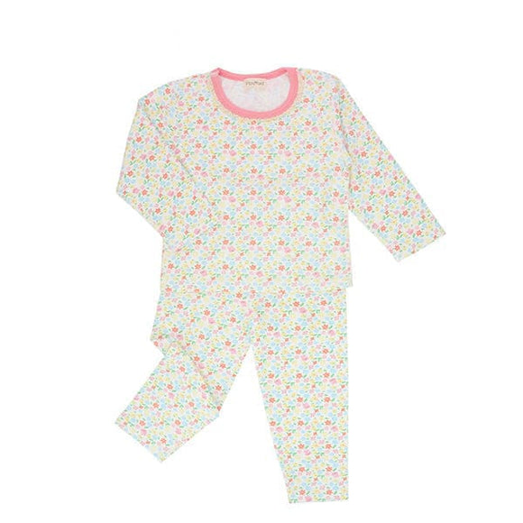 Petite Flowers & Bunny Soft Cotton PJ