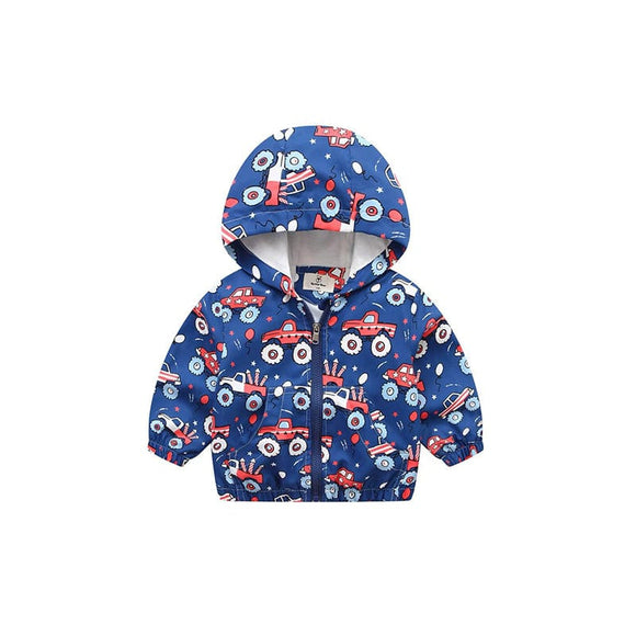 Red Tractors Jacket (Blue)