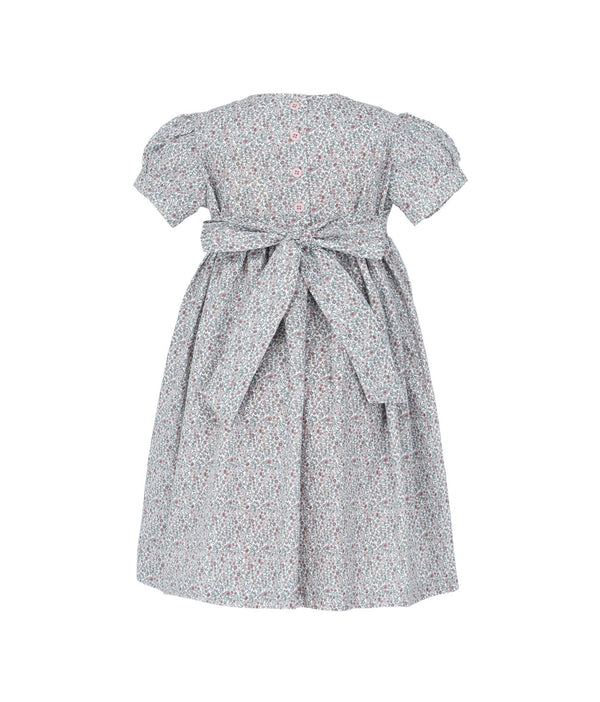 Scarlett Autumn Blooms Girl Smocked Dress