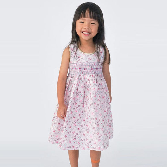 Spring Blooms Smocked Dress
