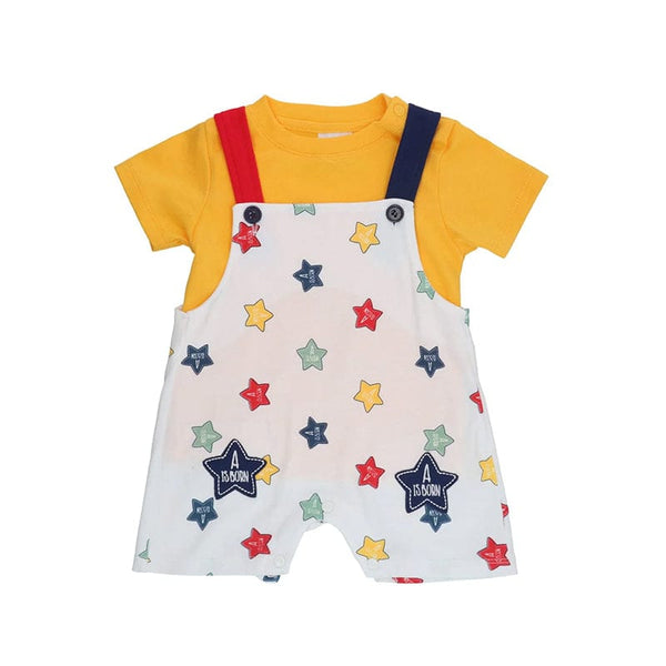 A Star Is Born Baby Boy Jersey Cotton 2Pc Playsuit