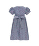 Sweet Cherries Denim Baby Smocked Dress