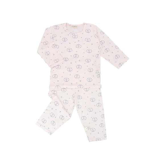Sweet Pink Bunny Long Sleeve PJs