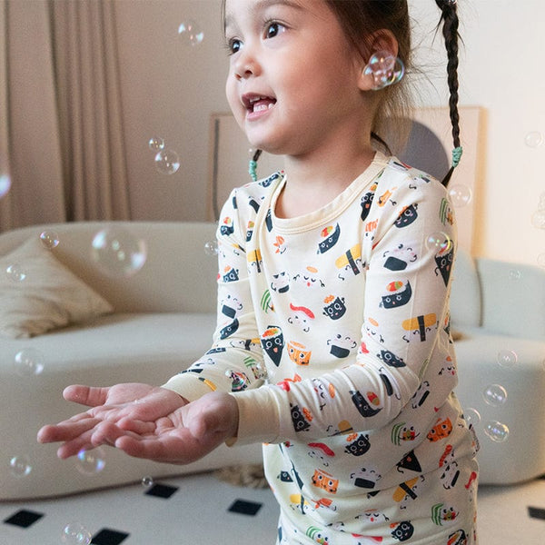Yummy Sushi Tencel Long Sleeve PJs