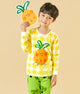Yellow Pineapple Organic Cotton PJ
