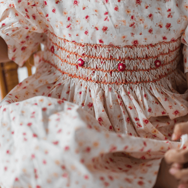 Baby Girl Dress Rosalie Fleur Smocked Dress