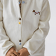Girl Cardigan Colour Pop Pup - Beige