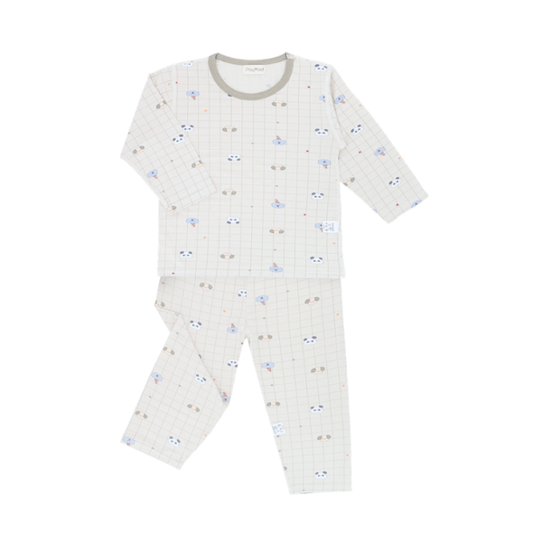 Boy Pyjamas Panda & Friends Lyocell Long Sleeve