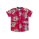 CNY Boy Shirt Mandarin Collar - Regal Dragon (Maroon)