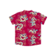 CNY Boy Shirt Mandarin Collar - Regal Dragon (Maroon)