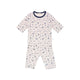 Doggy Drawing 3/4 Sleeve Lyocell Pjs