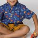 Boy Shirt - Roar Dino (Blue)