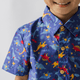 Boy Shirt - Roar Dino (Blue)