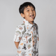 Boy Shirt - Happy Jungle (White)