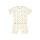Yellow & Black Cars Modal Short Sleeve PJ