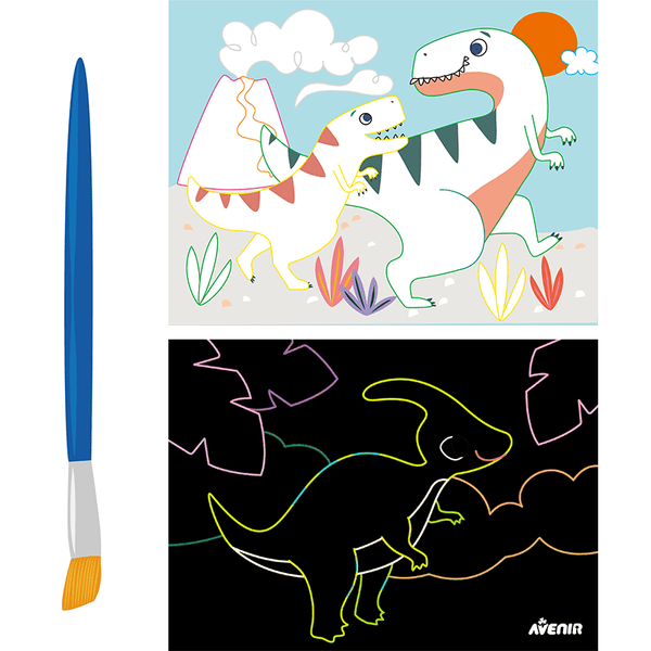 4 in 1 Dinosaur Craft Kit - Make 13 Amazing Dino Projects