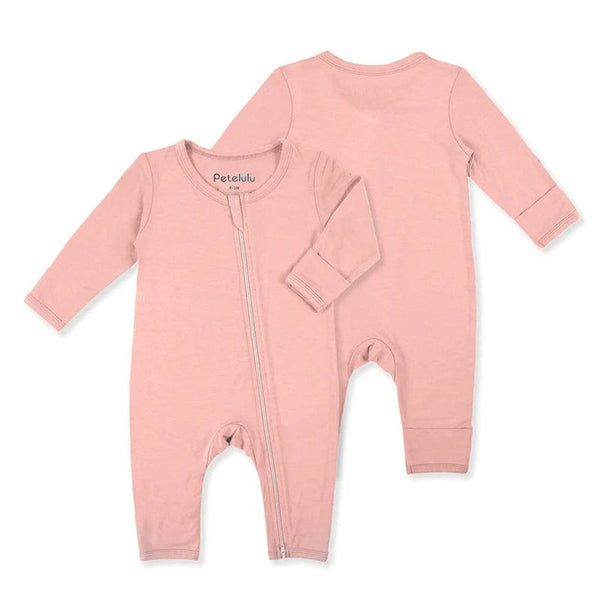 Bamboo Fibre Zip Through Long Onesie