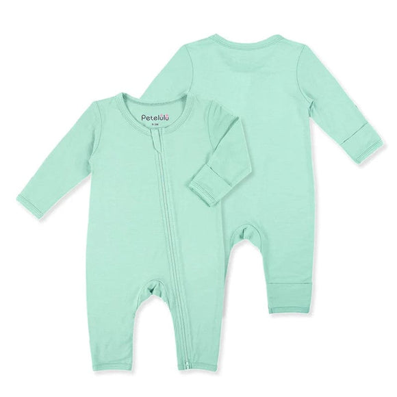 Bamboo Fibre Zip Through Long Onesie