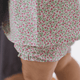 Baby Girl 2pc Set Tiny Blossoms  - (White)
