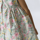 Girl Dress Button Down Sleeveless Secret Garden Bunny - (Pink)