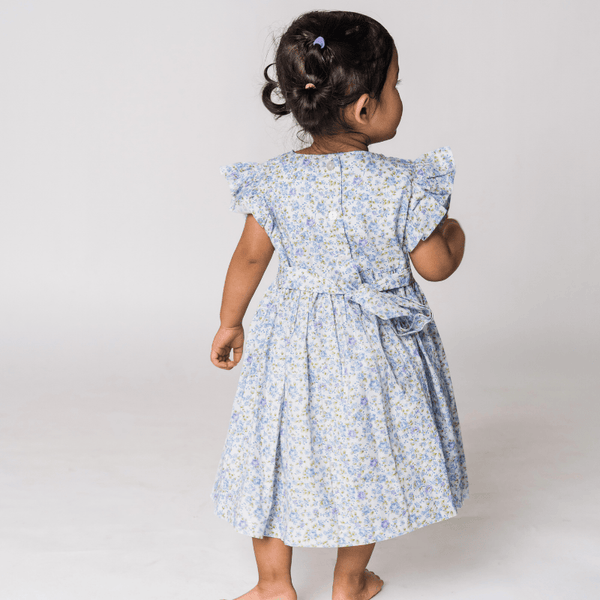 Baby Girl Dress Juliette Garden Smocked Dress