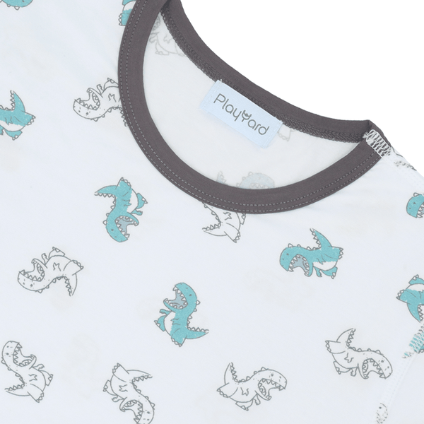 Boy Pyjamas Roarsome Dino Lyocell Long Sleeve