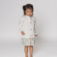 Girl Cardigan Colour Pop Pup - Beige