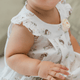 Baby Girl 2pc Set Bunny & Porcupine - (Beige)