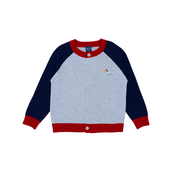Boy Cardigan Busy Builder
