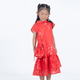 CNY Girl Dress - Spring Flowers (Red)