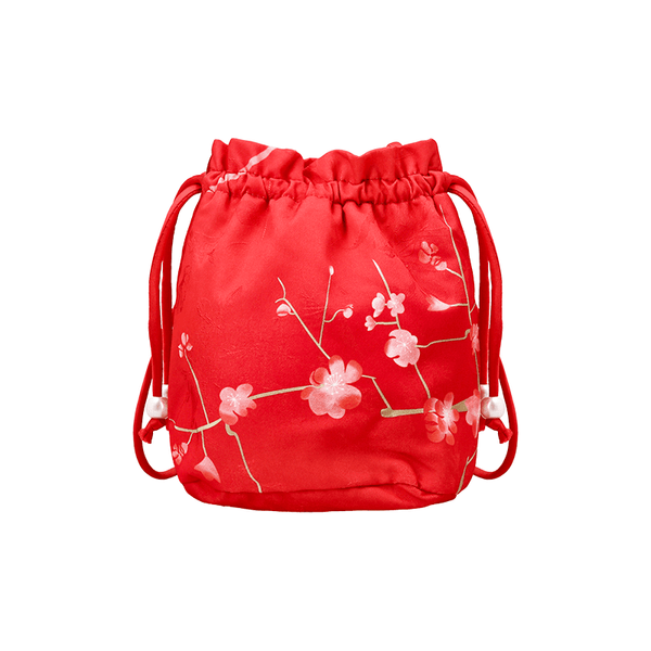 CNY Girl Dress - Spring Flowers (Red)