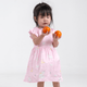 CNY Baby Girl Dress Flying Unicorn  - Pink
